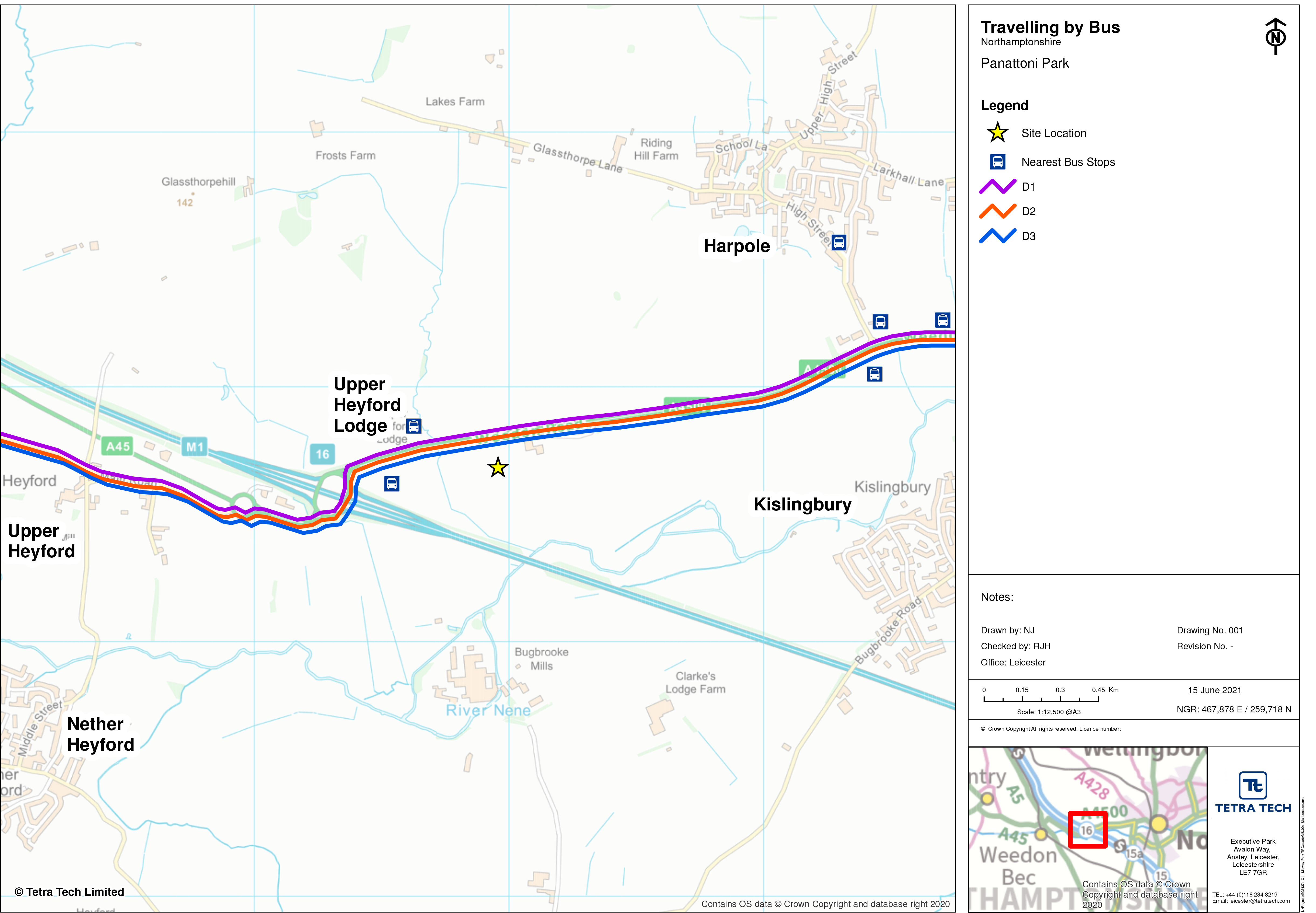 Map of loca area