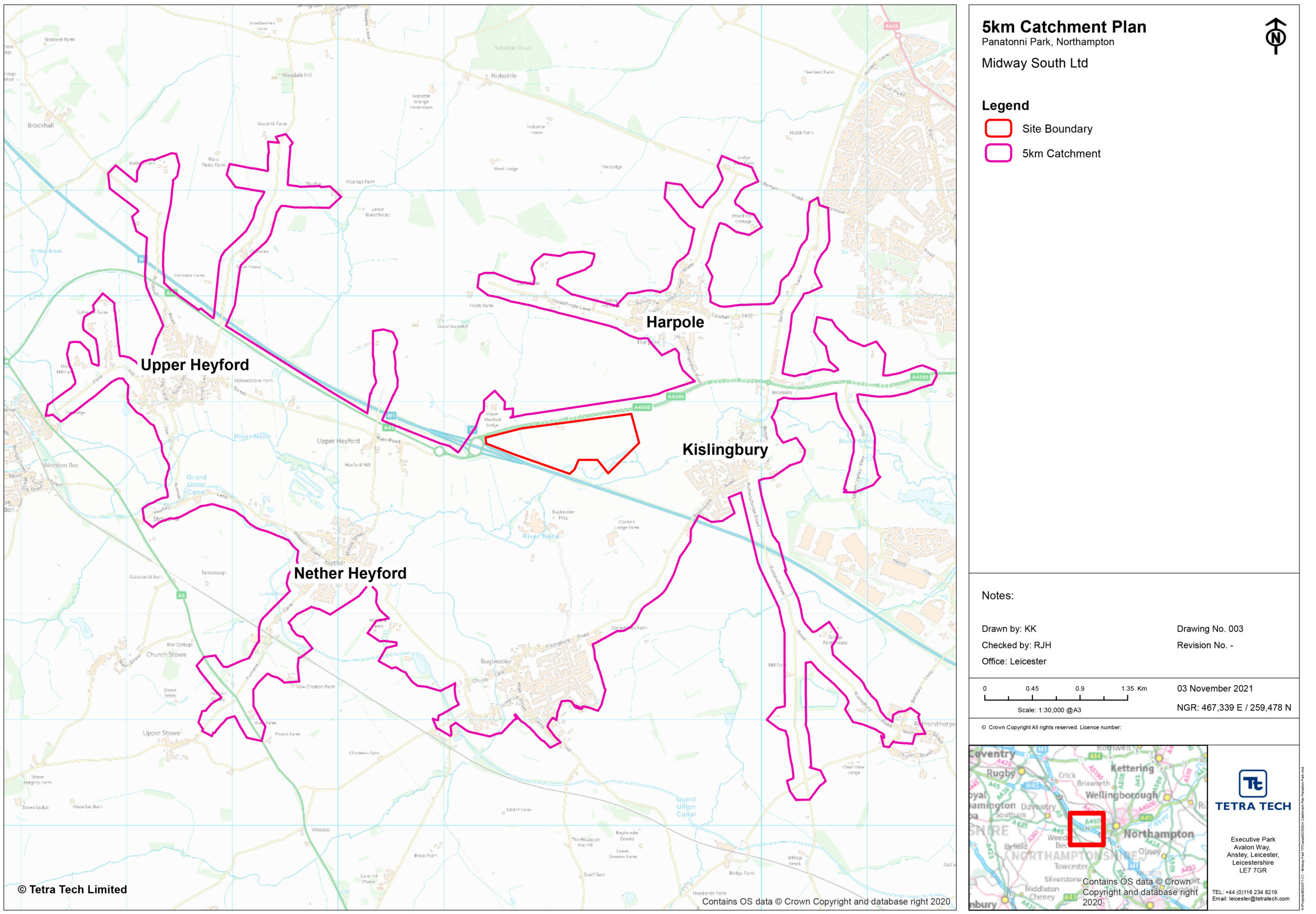 Map of loca area